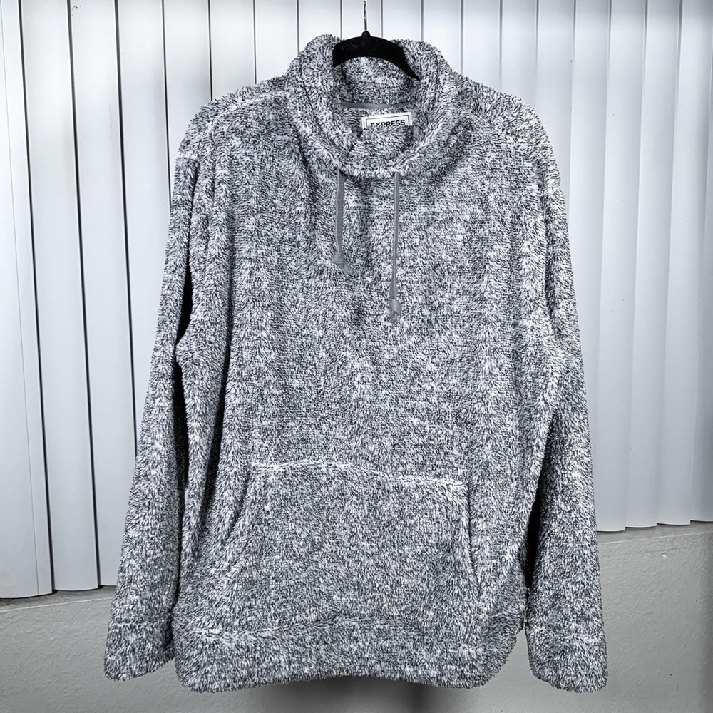 Like New Express Sherpa sweater